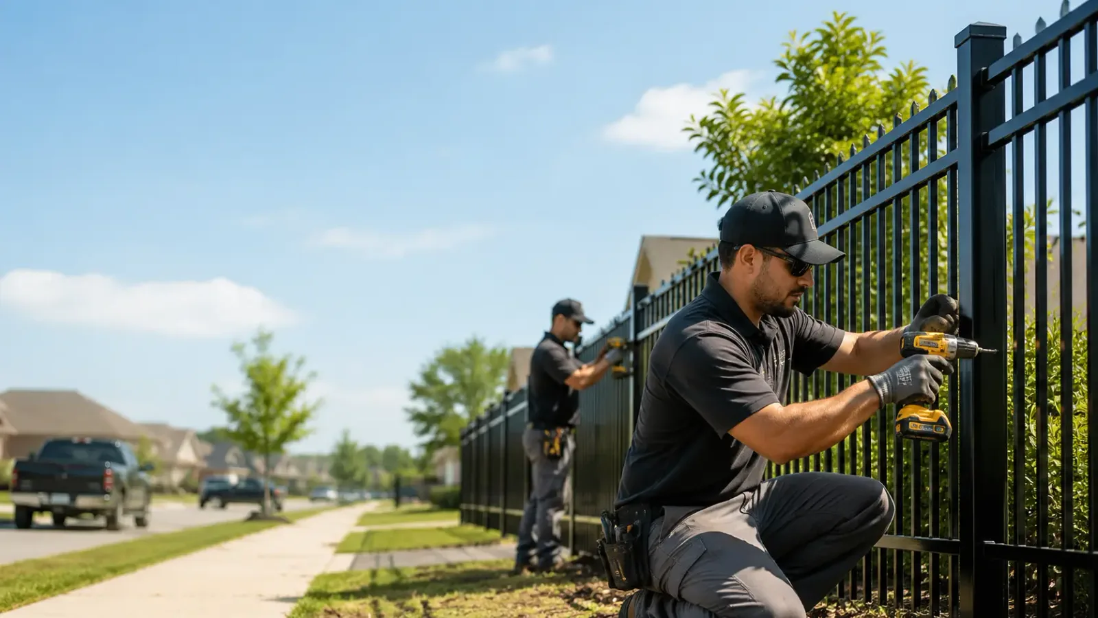 Metal Fence Installation in Columbia, SC